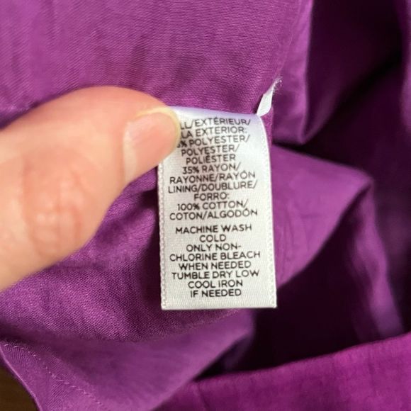 Loft Purple Dress - Picture 7 of 7